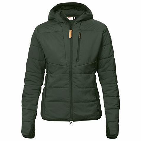 Fjällräven Women Keb Trekking Jacket Green PH45528 Philippines